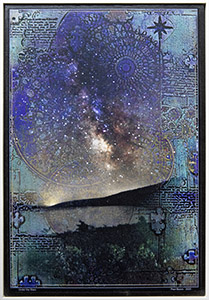 Image of the layered digital photograph, Under the Stars by Paul Bozzo.